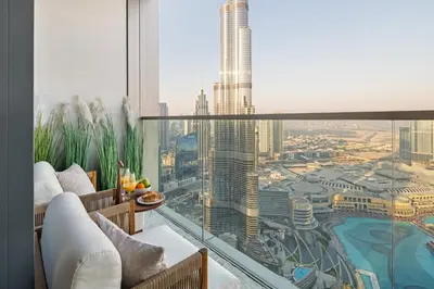 Gallery image of Bella Elite Homes at Grande Signature Full Burj Khalifa and Foutain View - Brand New Luxury Apartment in Dubai