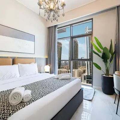2BR Dubai Gem steps from Dubai Mall & Burj
