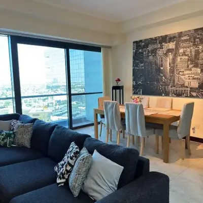 Click Stay - JLT - 2 Bedroom & Balcony Lakes View Entire Apartment -SS