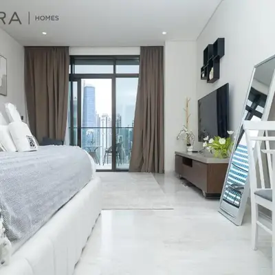 Mira Holiday Homes - Bright studio with Burj Khalifa view in Business Bay