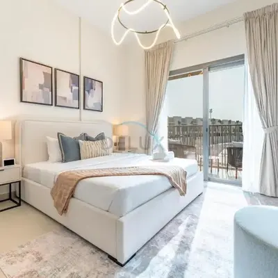 Community Views Studio Near Nad Al Sheba Gardens with Balcony