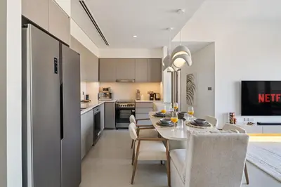 Gallery image of Bella Elite Homes at Grande Signature Full Burj and Fountain View Downtown - Brand New Luxury Apartment in Dubai