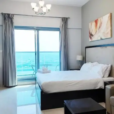 High Floor - Bright Elite Studio in Business Bay