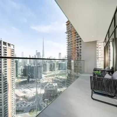 Brand New Business Bay 1 Bed with Burj Khalifa and Canal Views