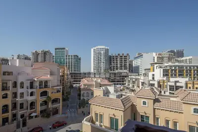 a view of a city with tall buildings at Frank Porter - Rokane G22 in Dubai