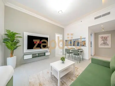 Gallery image of Zapbed House-Stylish 1 BR Apartment In MAG 214 Near Metro JLT in Dubai