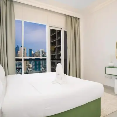 Zapbed House-Stylish 1 BR Apartment In MAG 214 Near Metro JLT