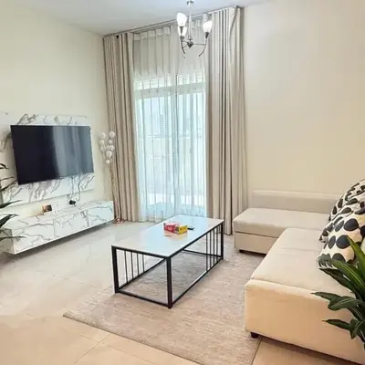 1BR Apartment with Private Jacuzzi in JVC - JLiving