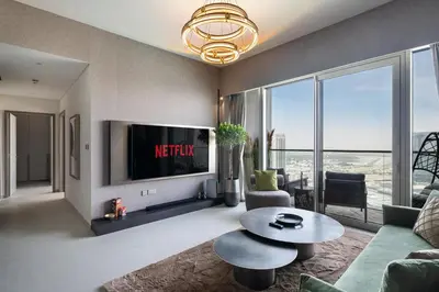 Gallery image of Bella Elite Homes at Grande Signature Burj and Fountain Great Full View- Brand New Luxury Apartement in Dubai