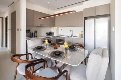 Gallery image of Bella Elite Homes at Grande Signature Amazing Burj and Fountain View-Brand New Luxury Apartment in Dubai