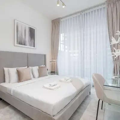 Stylish 1BHK by CzechIn Pool & Gym Prime JVC