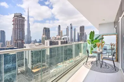 Gallery image of High-Floor Burj Views Apartment in Business Bay in Dubai