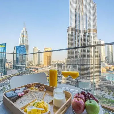 Venetian - Stay at Address Opera with Burj & Fountain views