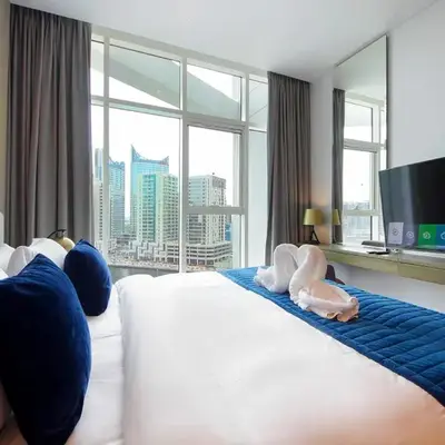 Burj Khalifa & Canal View LuxeStudio in DAMACPrive