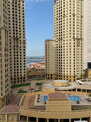 a view of a city with tall buildings at New luxury Studio at Prestigious Liv Residence in Dubai