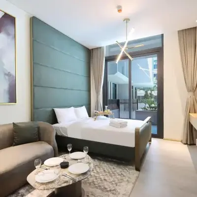 Livbnb - Serene Studio with Private Terrace in JVC