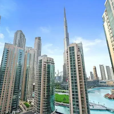 2BR in Downtown with Burj Khalifa & Fountain views