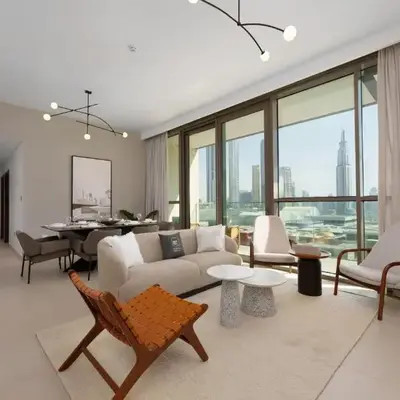 Elite Escape - 3 BHK Burj View & Dubai Mall Access