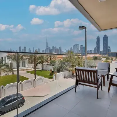 Burj Khalifa View - 2BR with Maids room in Canal Front 1