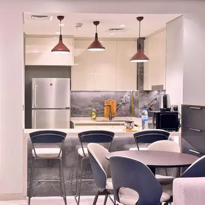 CaiCai Homes 1 BHK Nobles Tower Business Bay 5 min Drive to Dubai Mall