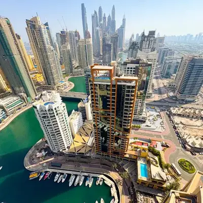 JW Marina 1BR with Amazing View and Direct Mall Access