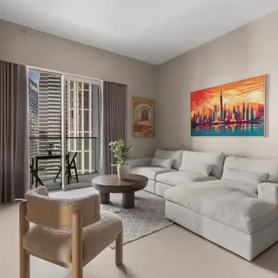 Burj Khalifa View 2 BR Apartment w Parking