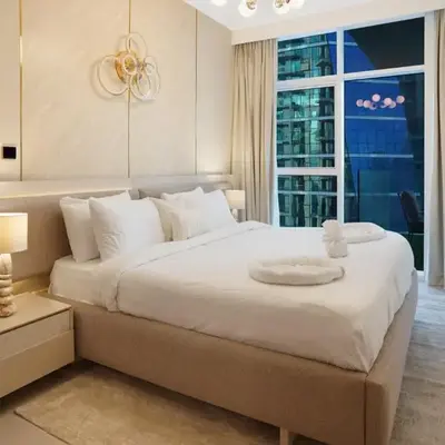 26- Apartment in Business Bay Dubai with Balcony & Pool