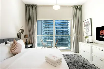 Gallery image of Livbnb- Studio, Minutes away from Marina Mall in Dubai
