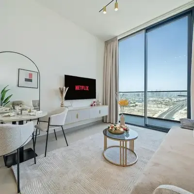 Modern JVC Apartment Views of Marina Skylines