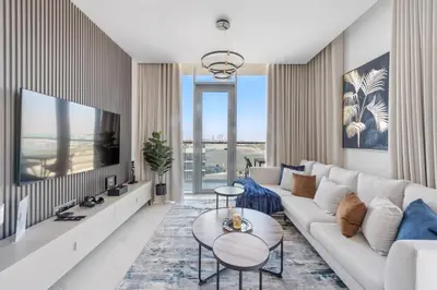 Gallery image of Tranquil Retreat 1 BR with Serene Views in District 1 in Dubai