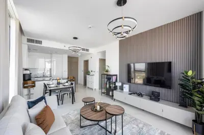 Gallery image of Tranquil Retreat 1 BR with Serene Views in District 1 in Dubai