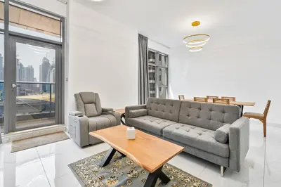 Gallery image of 1BR Gem with Lake and Sea View Plus Pool and Gym Access in Dubai