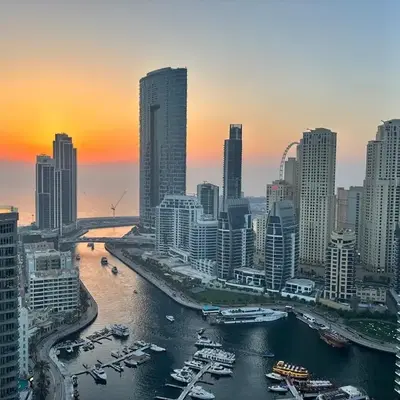Golden Hour Stay Sea View in Marina Dubai