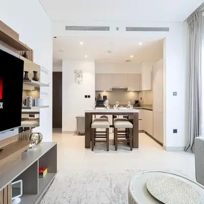 Lux 1 Bed room partment in Sobha Creek Vistas Reserve tower at 9th floor