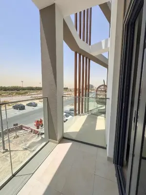 a view from the balcony of a house at COZY 1 BR Apartment in Dubai