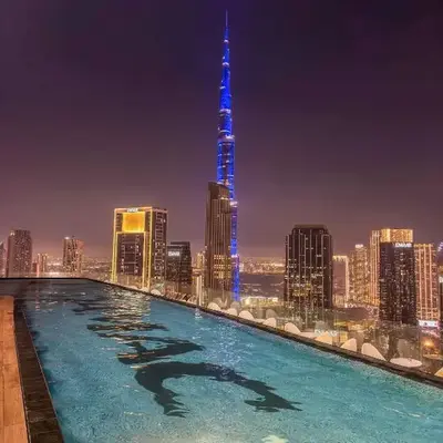 2BR Burj Khalifa and Sea View Apartments in Paramount Hotel Midtown
