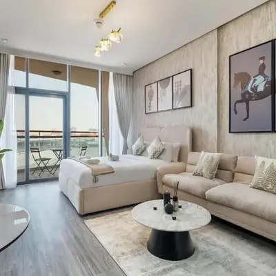 Trendy Studio Apartment in Binghatti Crystals