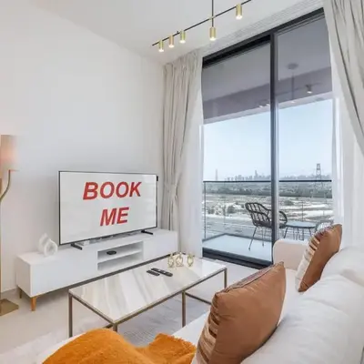Golden Stays - Binghatti Onyx I Brand New 1BR I Modern and Fully Furnished