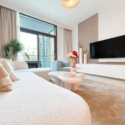 Luxury 4BR Apartment at Burj Crown I Balcony Views