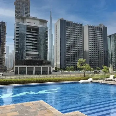 1BR in Vera Residences - Burj Khalifa View 10min Walk to Dubai Mall & Fountain