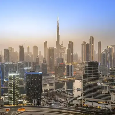 Luxury 1BR apt with Burj Khalifa