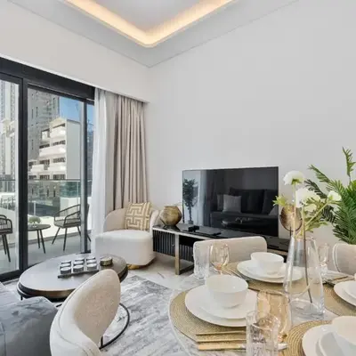 Heaven Crest Vacation Homes - One Bedroom City View Balcony in Azizi Riviera