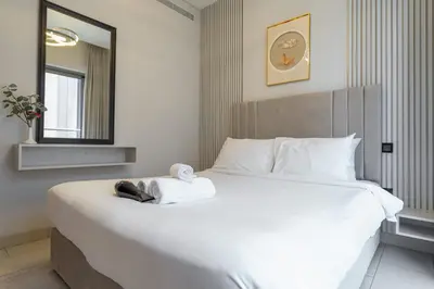 Gallery image of StayShort - Chic 1BR Apartment in Sobha Creek Vistas Sleeps 2 in Dubai