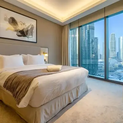 Luxury 3BR Apartment with Burj Khalifa Views - Address Opera