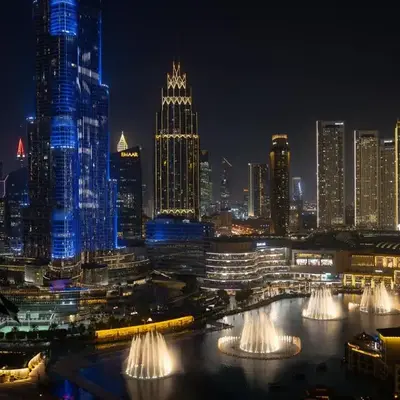 Burj and Fountain view 3BR plus maids room