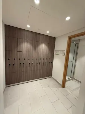 a row of lockers in a locker room at Blue Horizon Living in Dubai