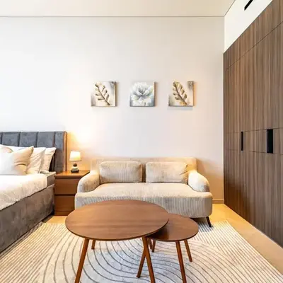 SuperHost- Modern Studio in Arjan with pool & Gym