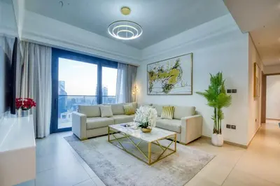 Gallery image of Sky-High Charm Exquisite 2BDR in Downtown in Dubai