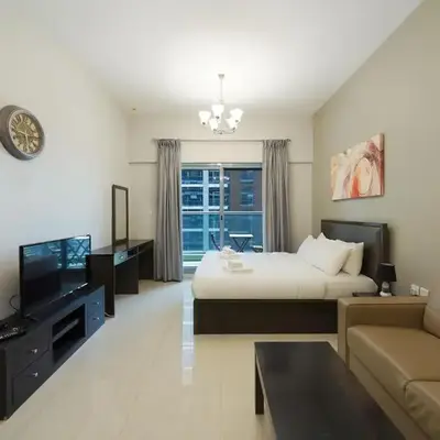 Elite Studio Retreat in Business Bay District
