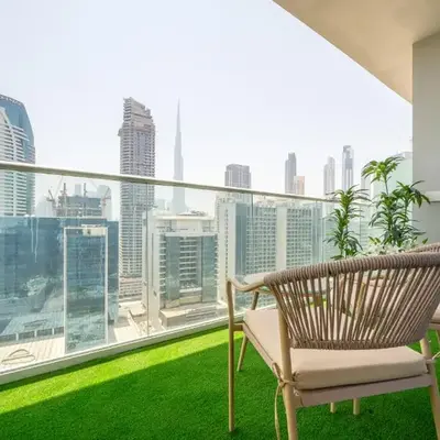Stylish 1BR - Burj Khalifa View